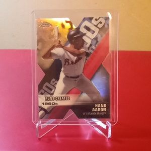 Hank Aaron baseball card